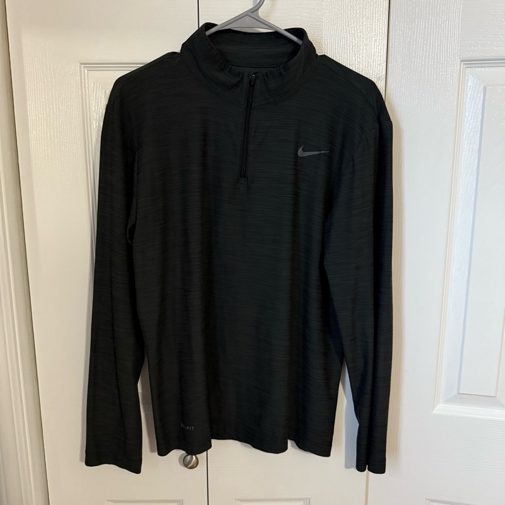 Nike Black Dri-FIT Pullover